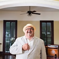 John "Papa" Gros at the 443 Social Club