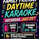 Family Friendly Daytime Karaoke @ Photo City Music Hall