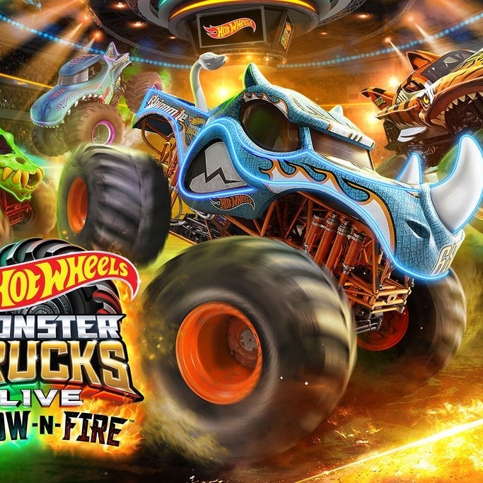 Hot Wheels Monster Trucks Live Glow-N-Fire